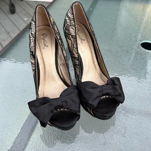 Qupid Nice lace high heels 👠